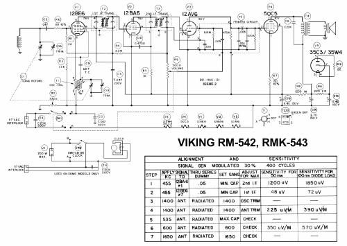 viking rm 542 schematic