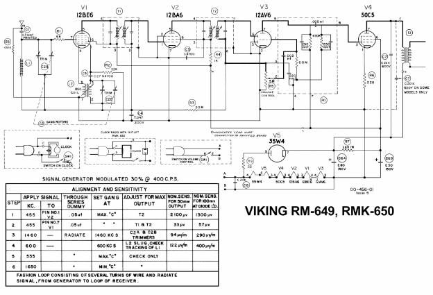 viking rm 649 schematic