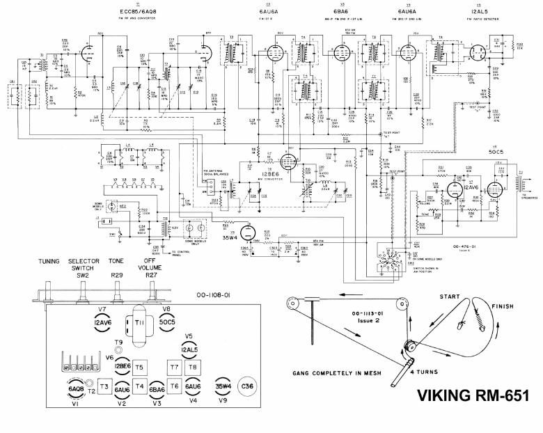viking rm 651 schematic