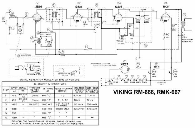 viking rm 666 schematic