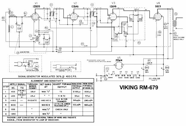 viking rm 679 schematic