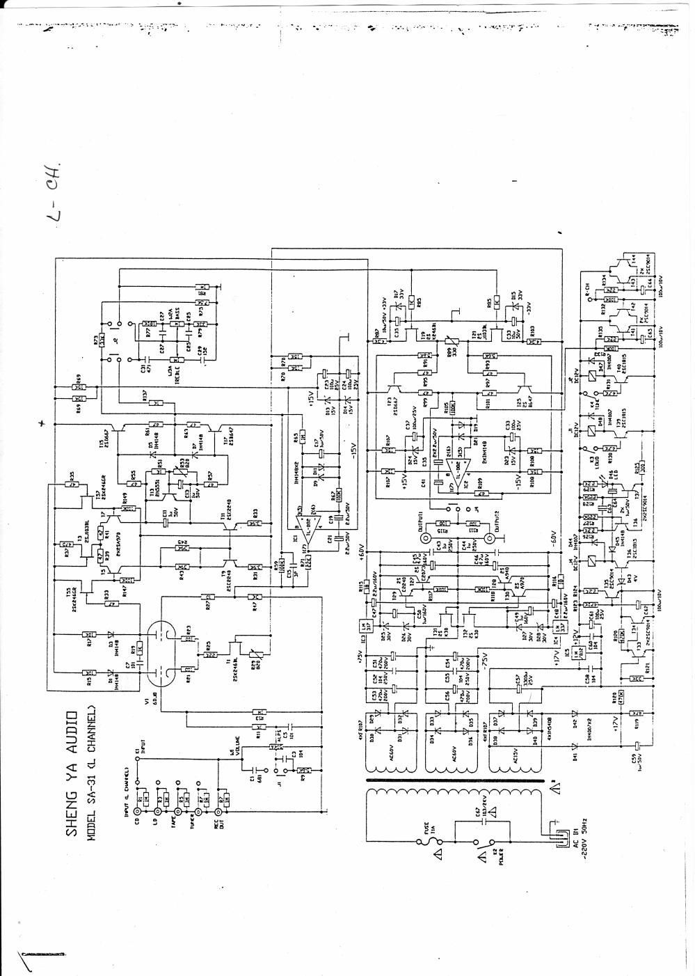 Vincent SA31 int schematic