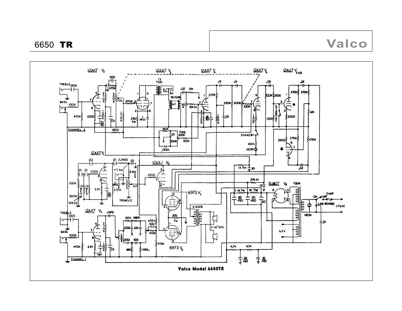 valco 6650tr