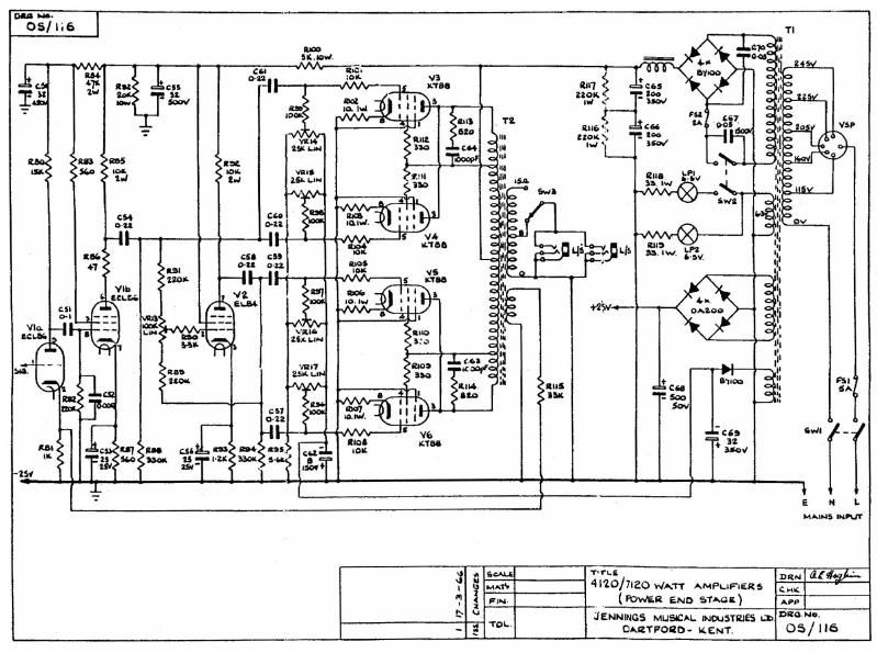 vox 4120 7120 power amp schematic