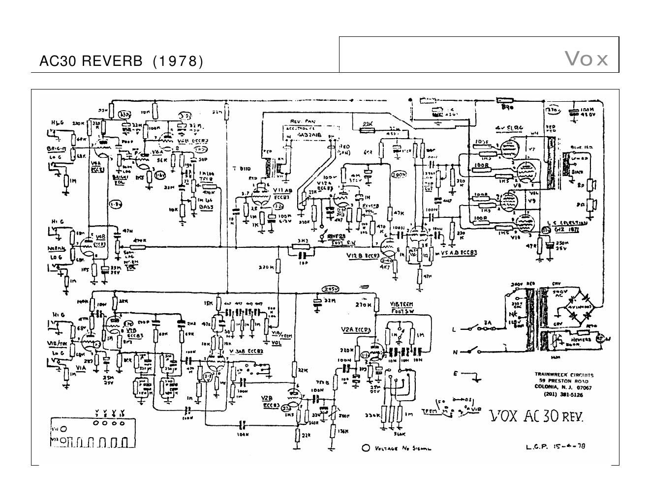 vox ac30 assorted 70 90 schematic