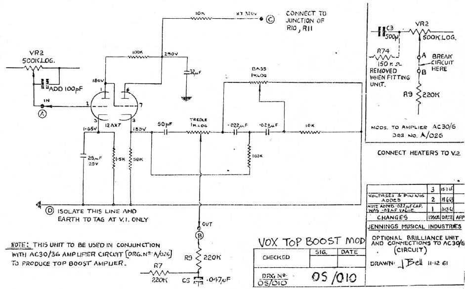 Free Audio Service Manuals Free vox ac30 top boost mod 1961 jmi