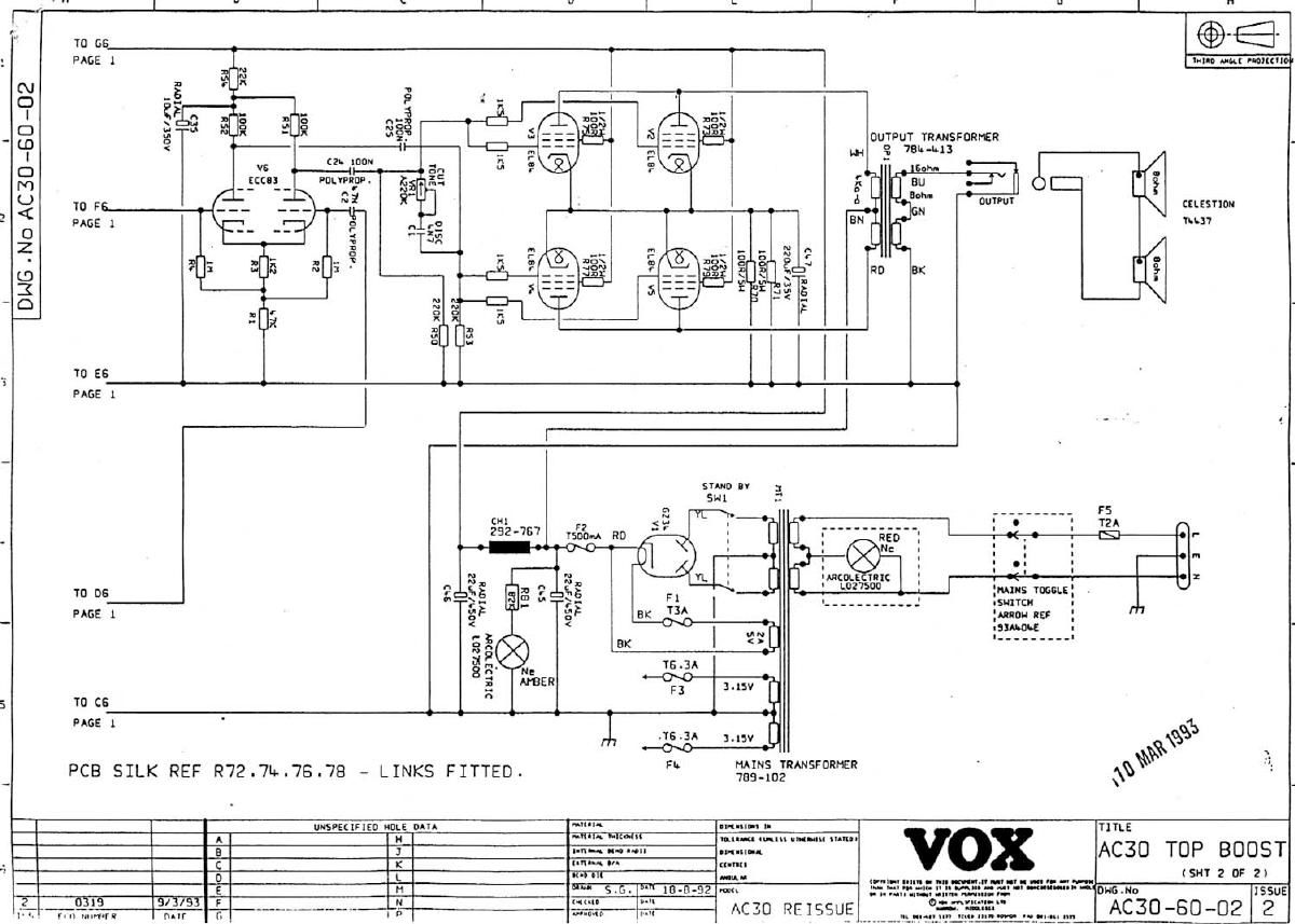 vox ac30 top boost re issue 1993 schematics