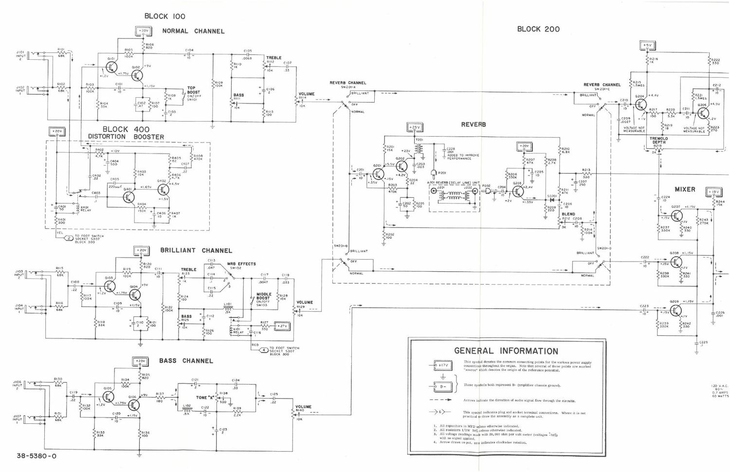 vox buckingham v1121 service manual