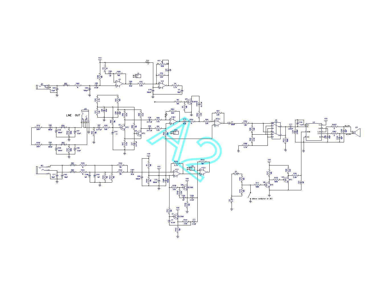 vox da5 schematic