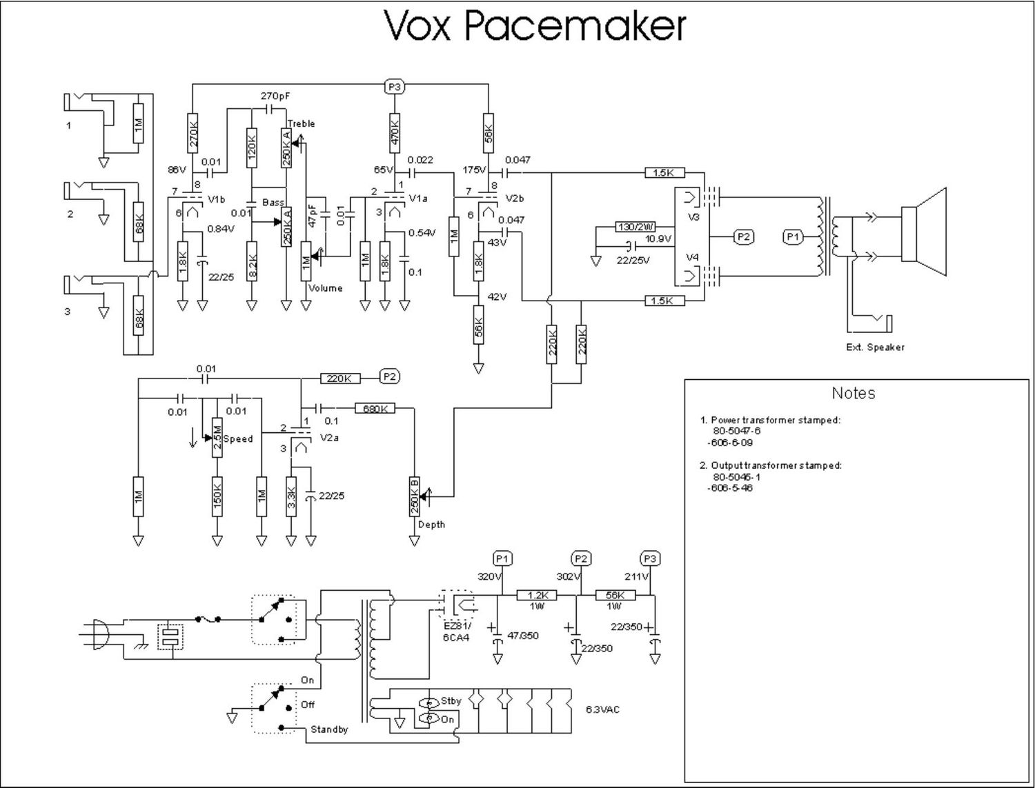 vox pacemaker schematic