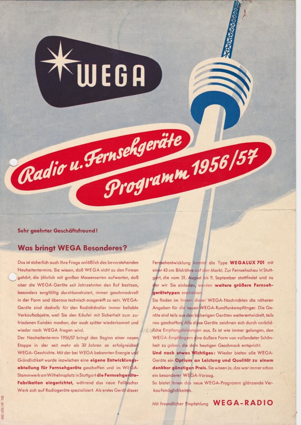 wega 1956 57