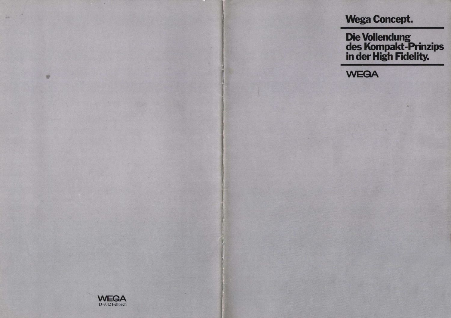 wega 1978 concept