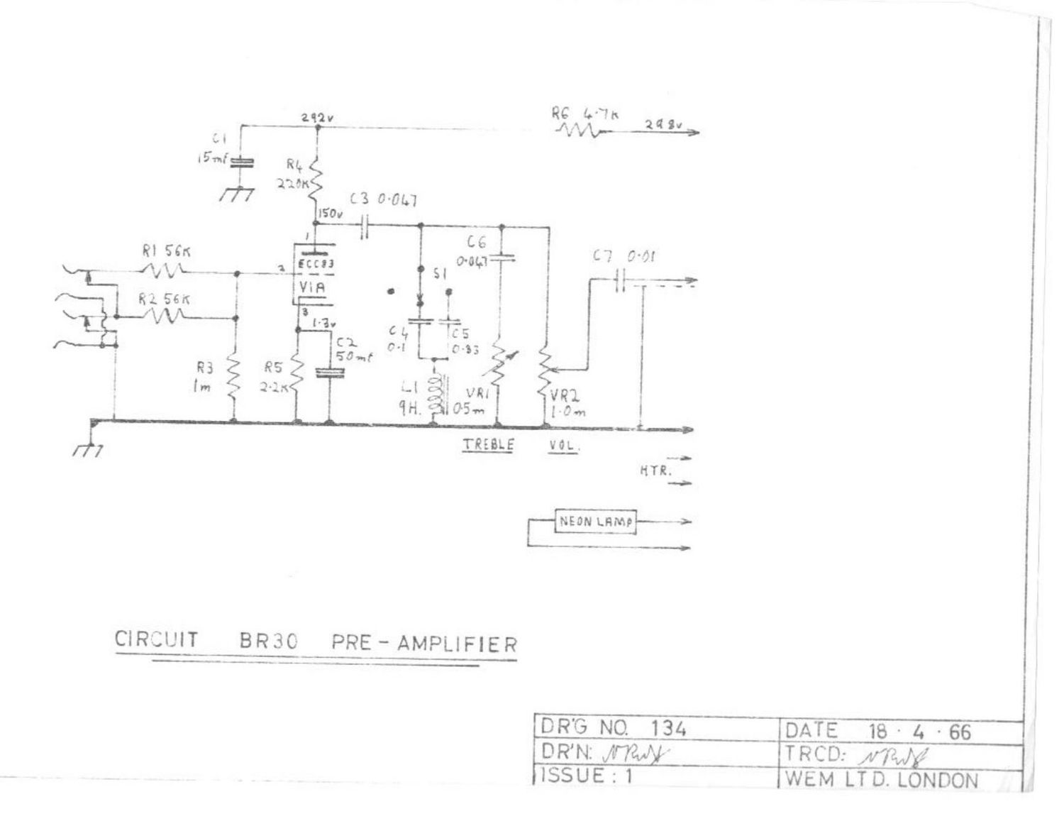 wem br30 head 30w