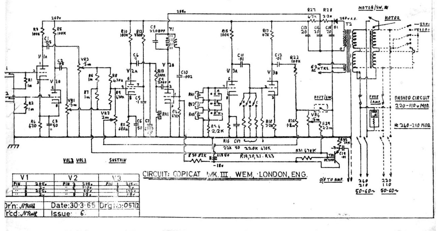 wem copicat tube mkiii 1965