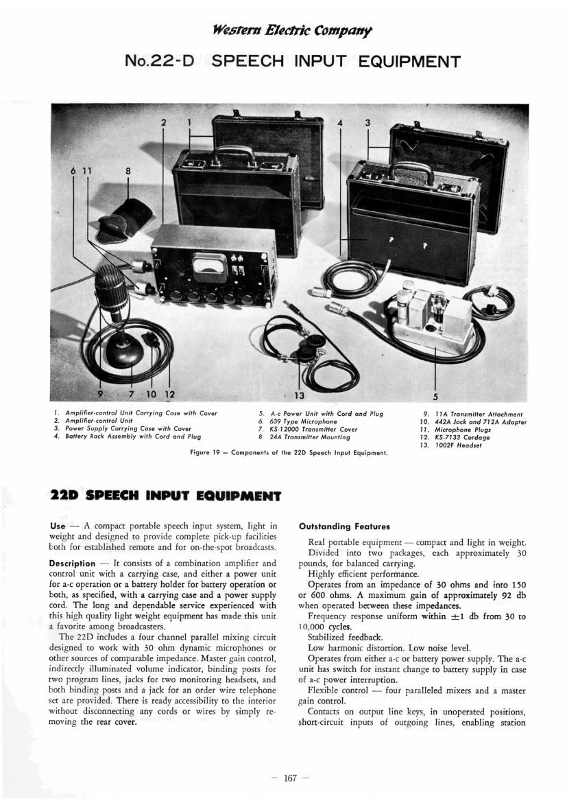 western electric 22 d schematic