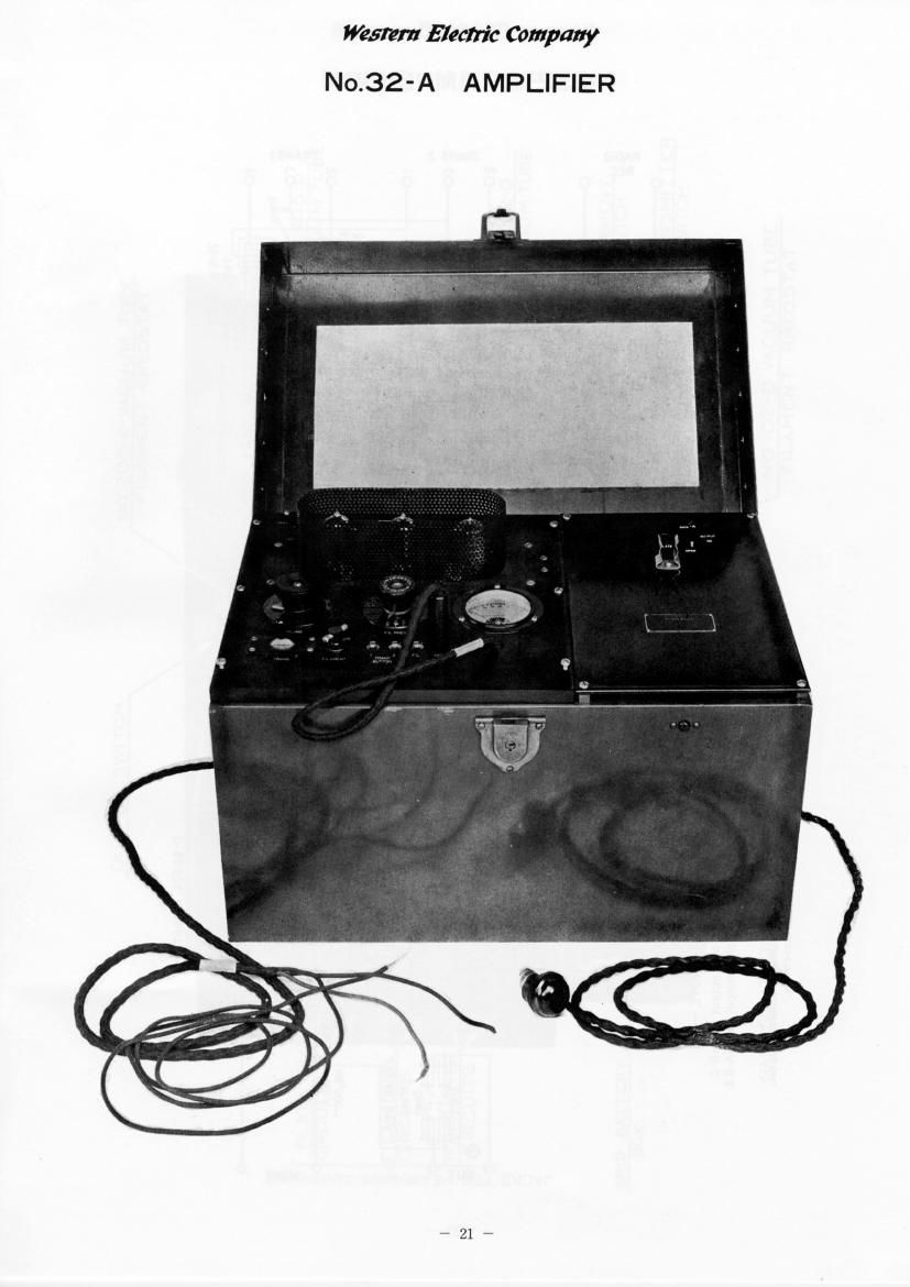 western electric 32 a schematic