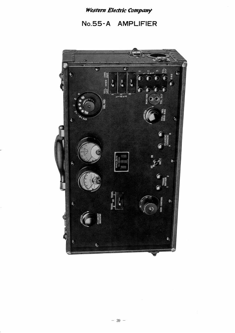 western electric 55 a schematic