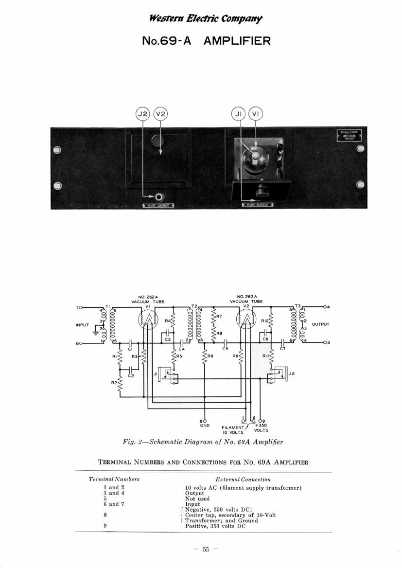 western electric 69 a schematic