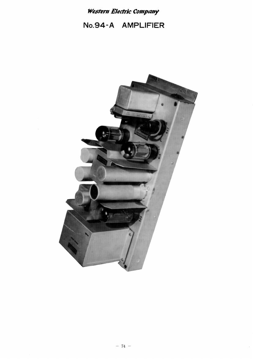 western electric 94 a schematic