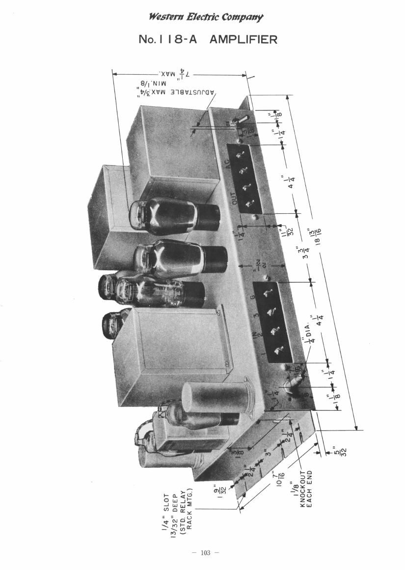 western electric 118 a schematic