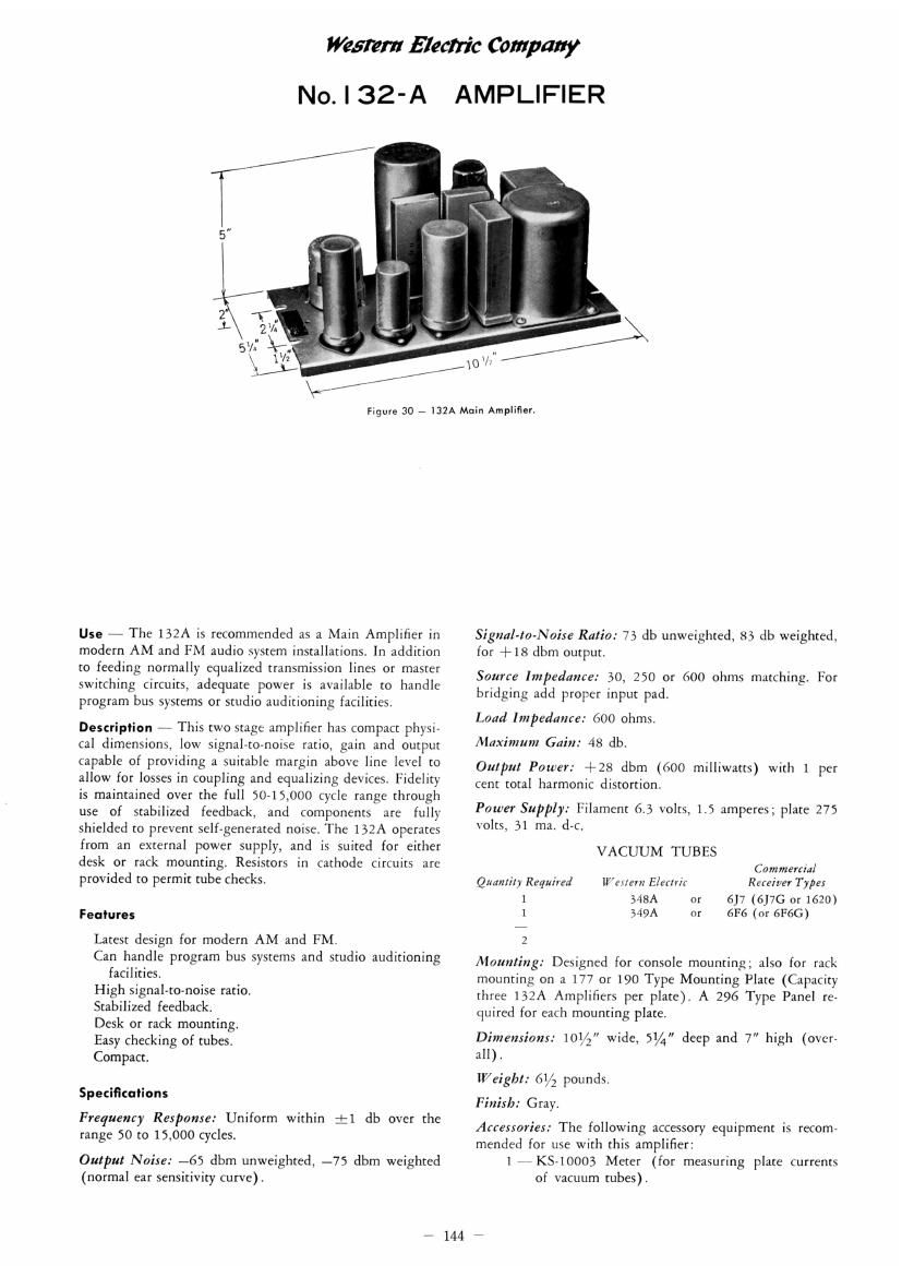 western electric 132 a schematic