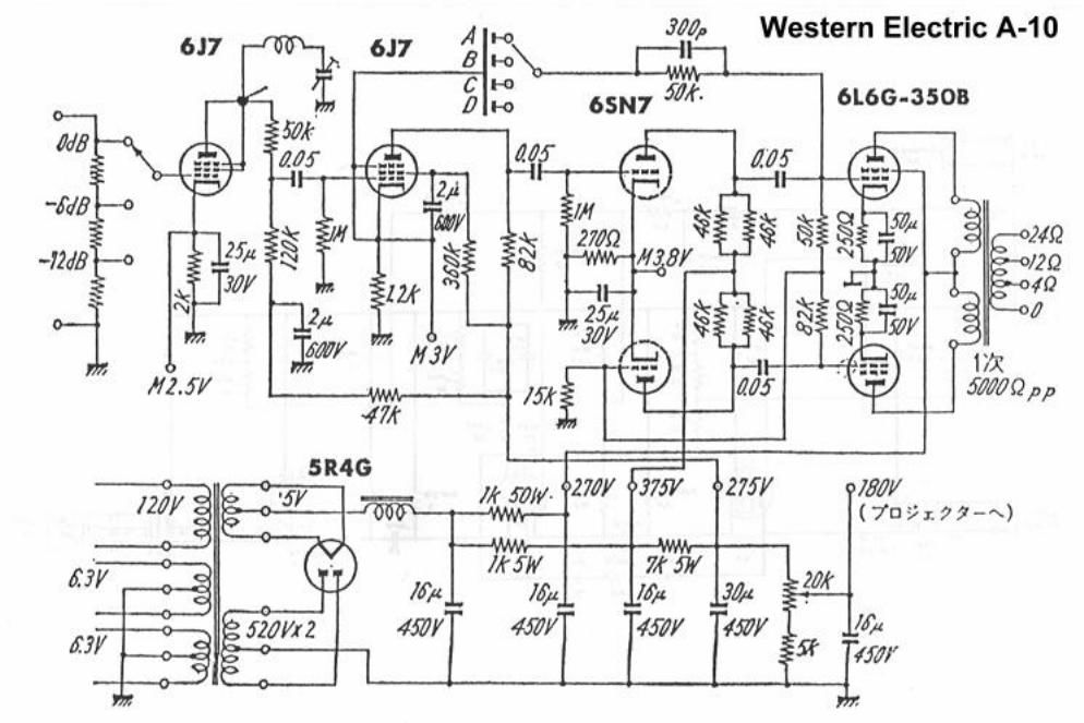 western electric a 10 schematic