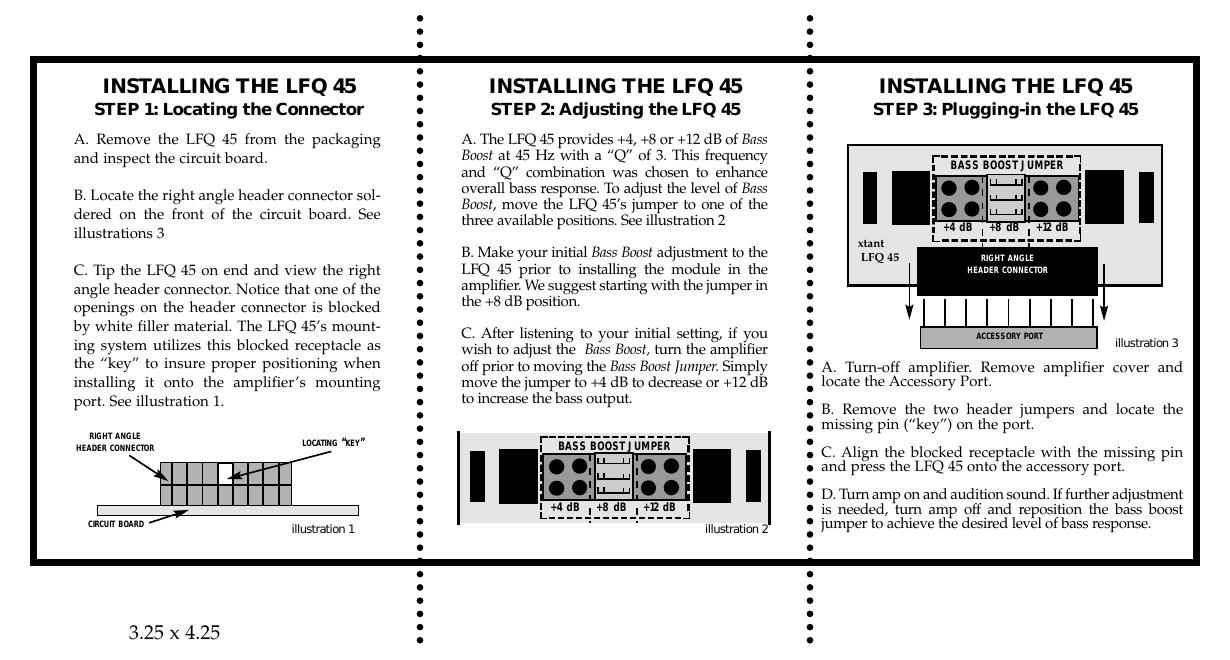 xtant lfq 45 owners manual