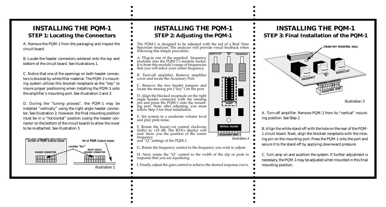 xtant pqm 1 owners manual