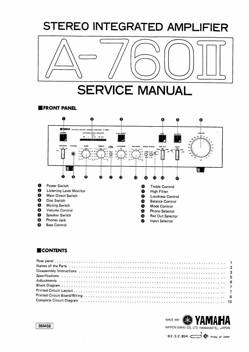 yamaha a 760 mk2