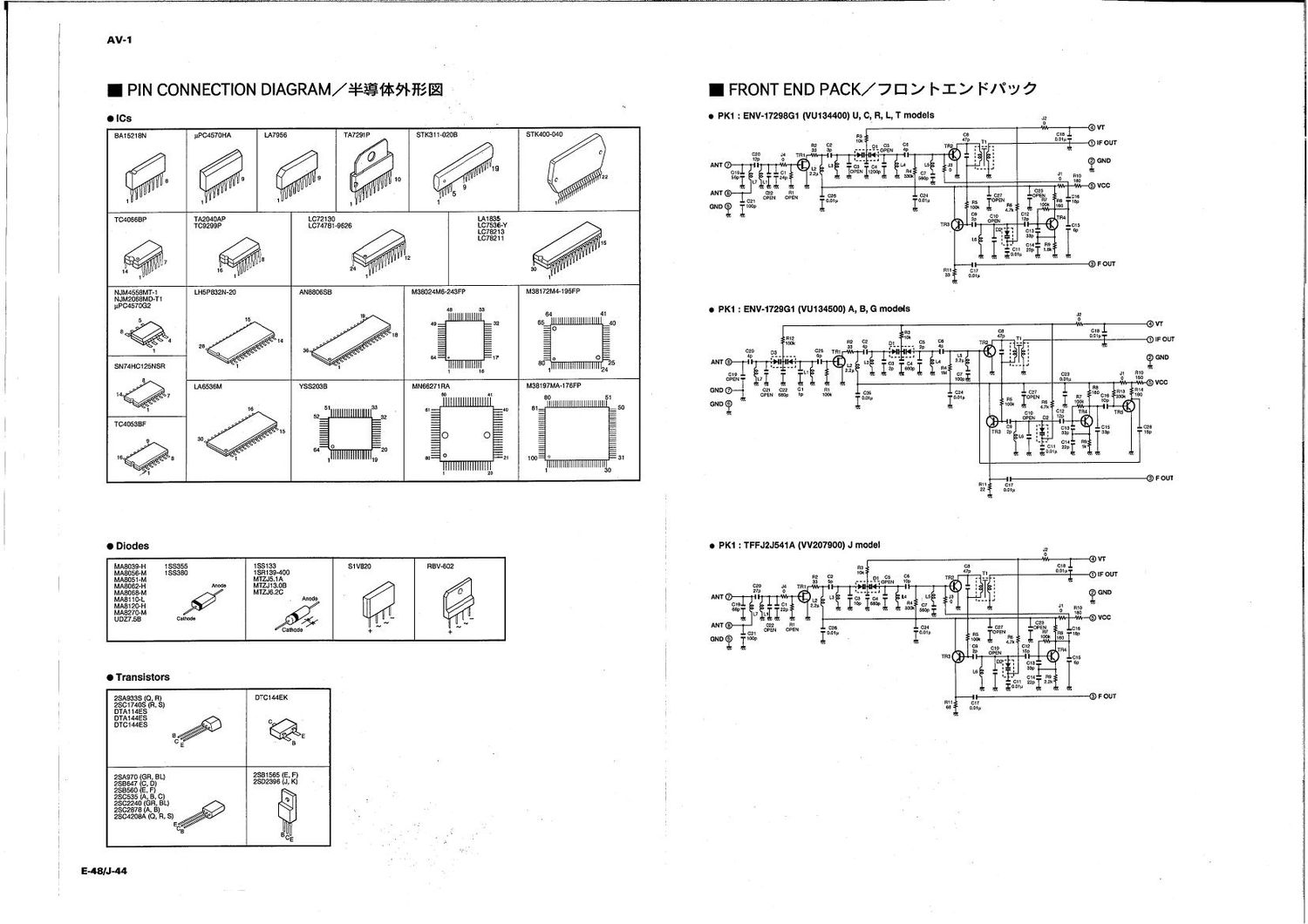 yamaha av 1 schematic