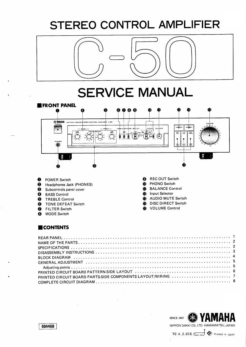 yamaha c 50