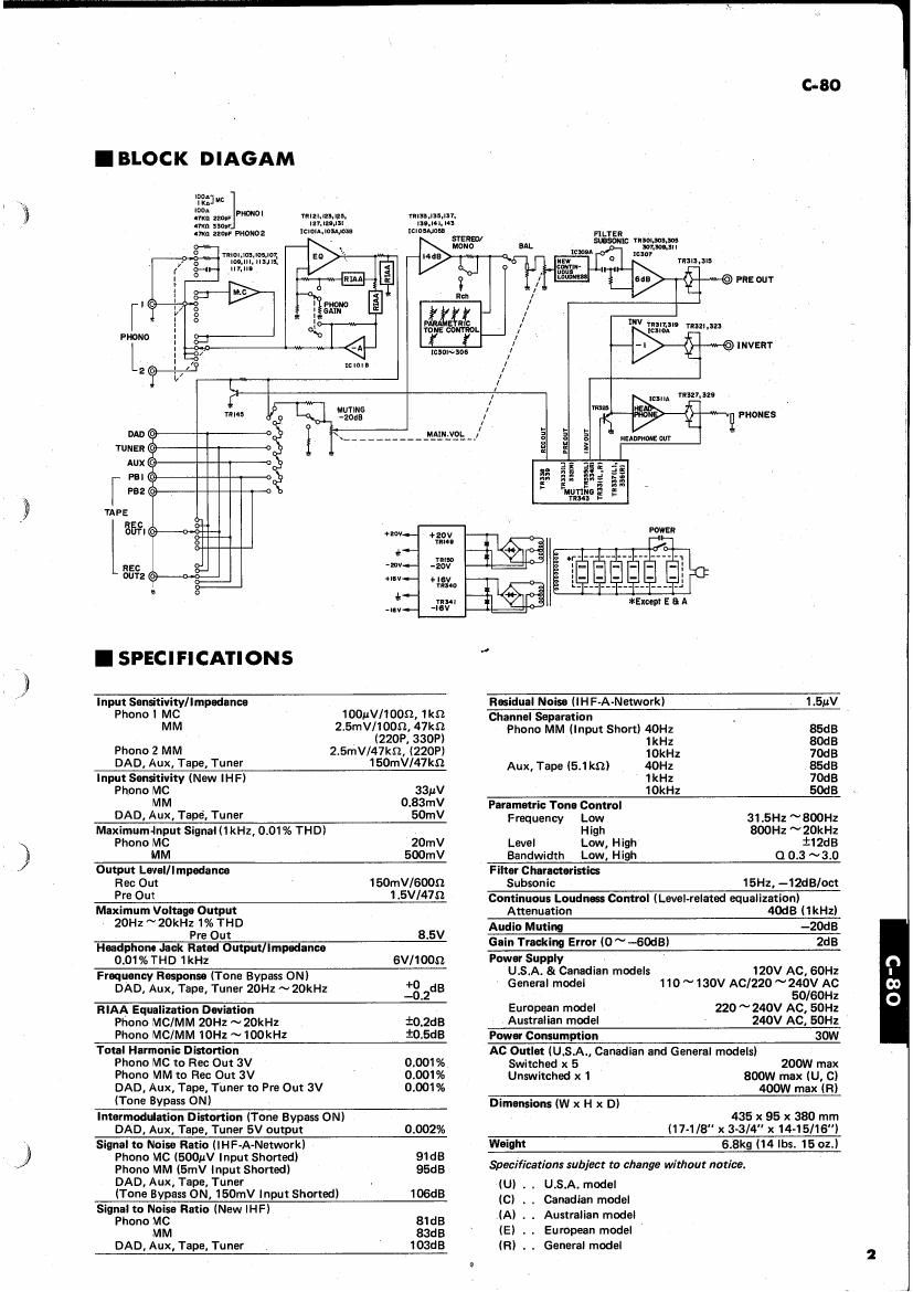 yamaha c 80 schematic