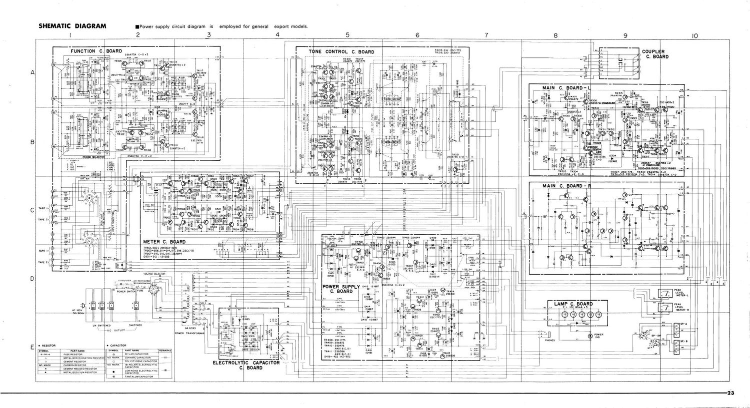 yamaha ca 1010 schematic