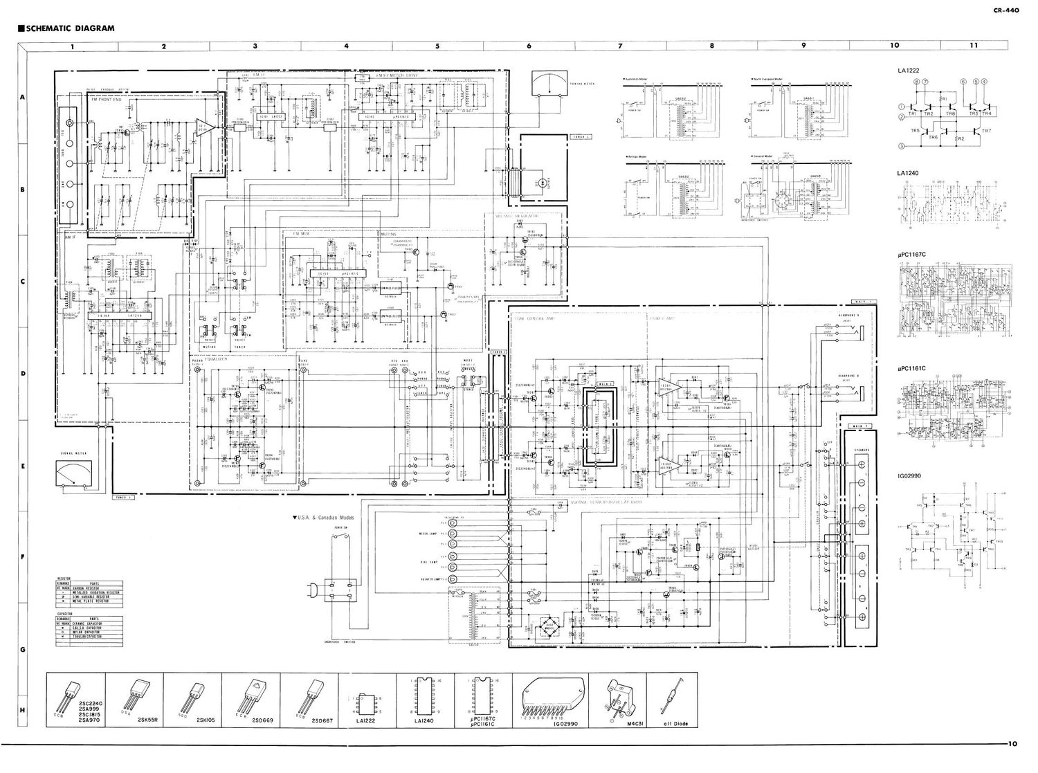 yamaha cr 440 schematic