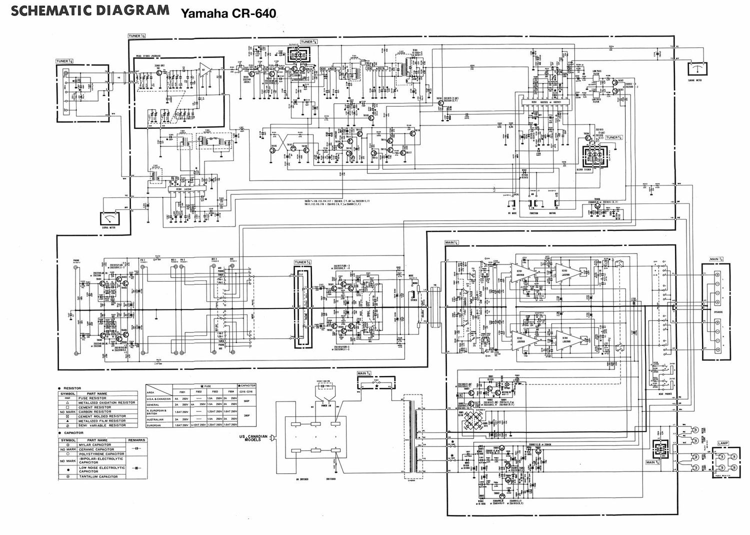 yamaha cr 640 schematic