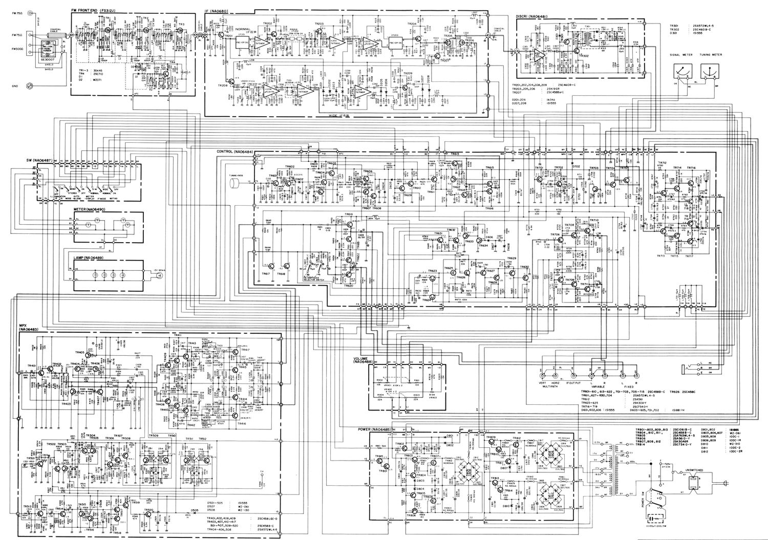 yamaha ct 7000 schematic