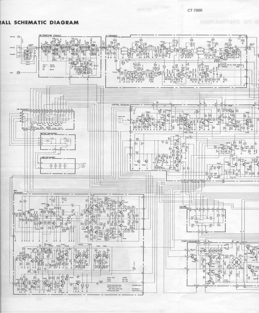 yamaha ct 7921 schematic