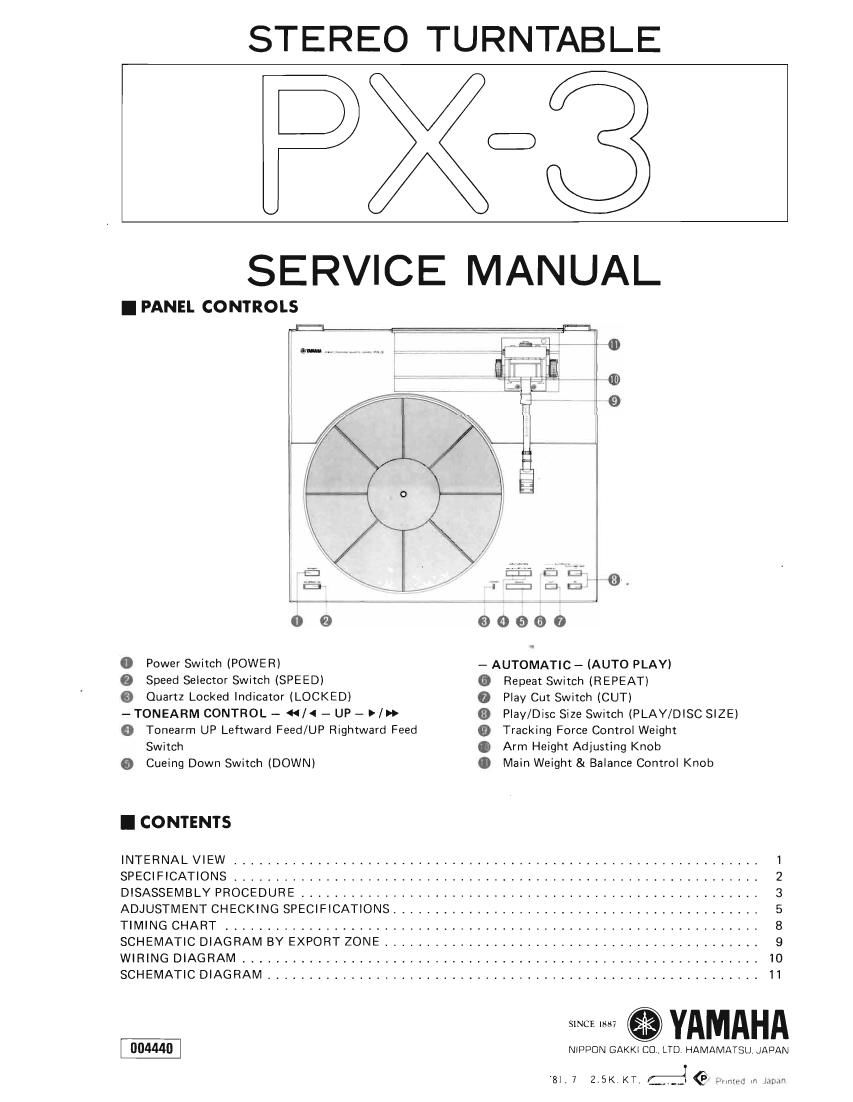 yamaha px 3