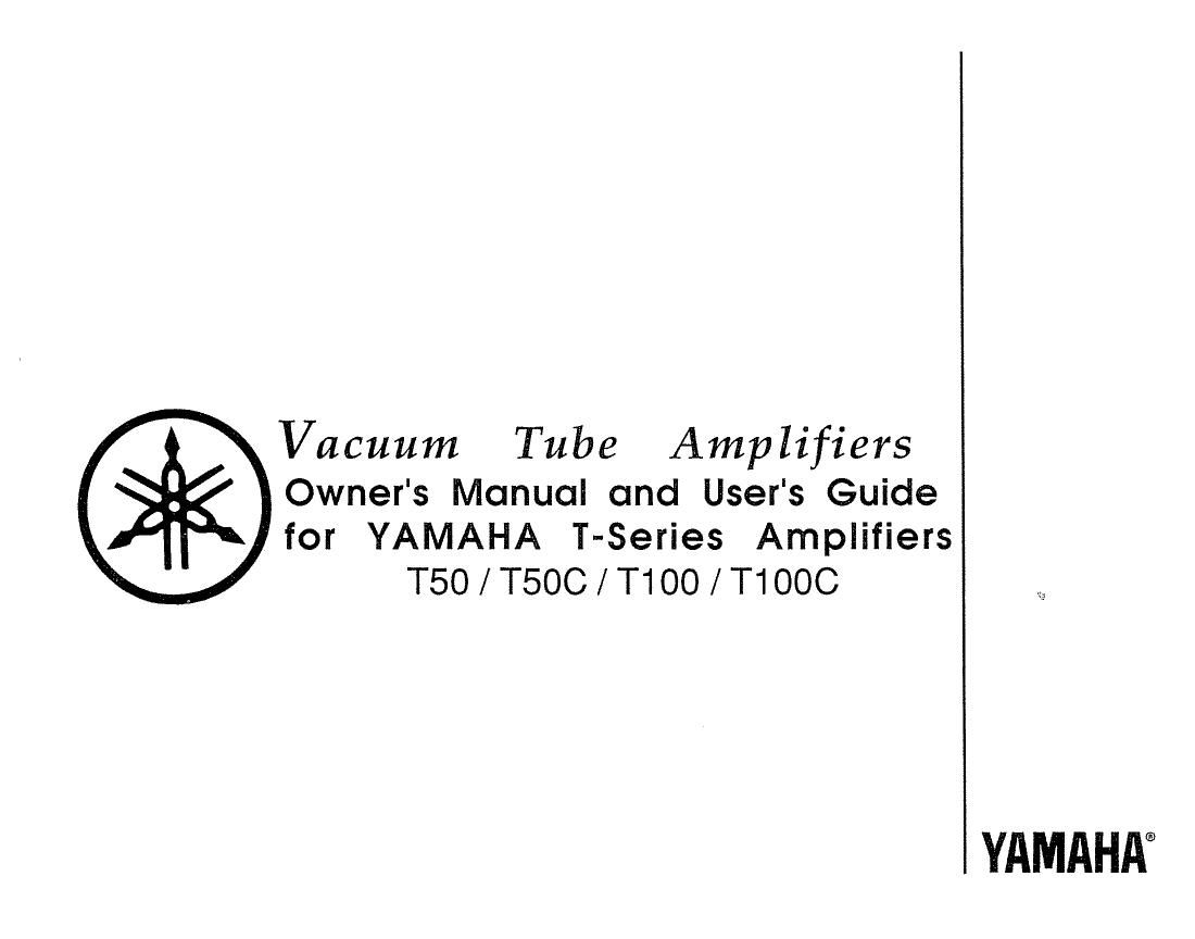 yamaha t50 t100 owners manual