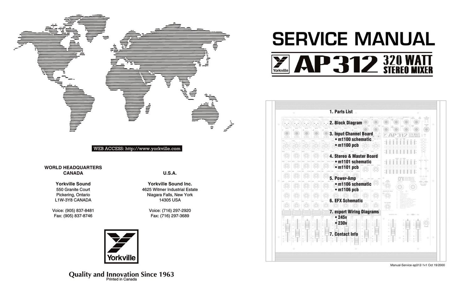 Yorkville AP312 pwr sm